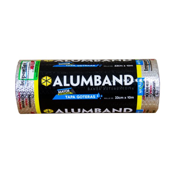 Cinta Alumband 10 mts x 33 cm