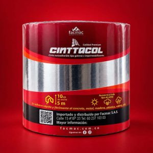 Cinta Asfáltica Cinttacol 10cm x 5mts x 1.5mm