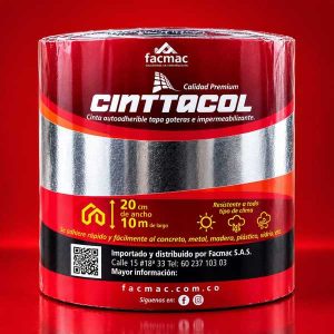 Cinta Asfáltica Cinttacol 20cm x 10mts x 1.5mm