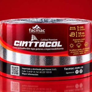 Cinta Asfáltica Cinttacol 5cm x 10mts x 1.5mm